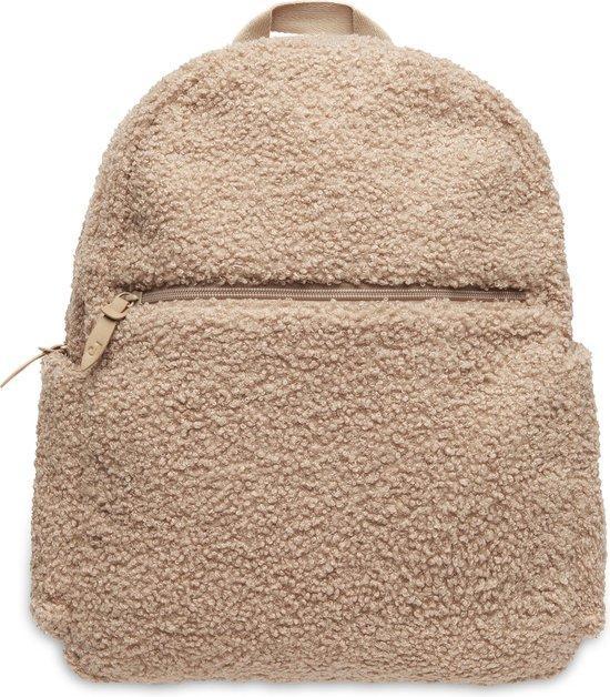 Jollein - Luiertas Rugzak (Boucle - Biscuit) - 100% Polye..., Kinderen en Baby's, Overige Kinderen en Baby's, Nieuw, Verzenden