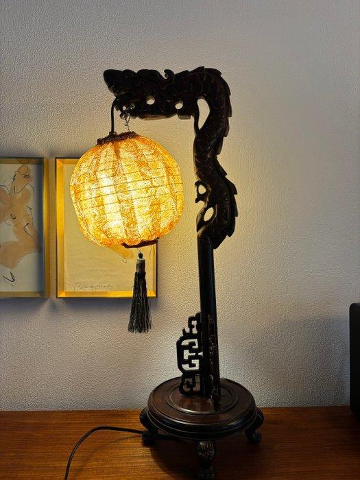 Staande lamp - Palissander, Antiquités & Art, Art | Objets design