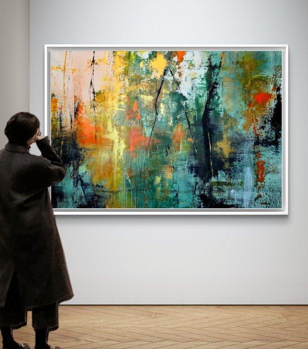 Barbara Chrzaszczkiewicz (1958) - Grand Abstract #763 - XXL, Antiquités & Art, Art | Peinture | Moderne