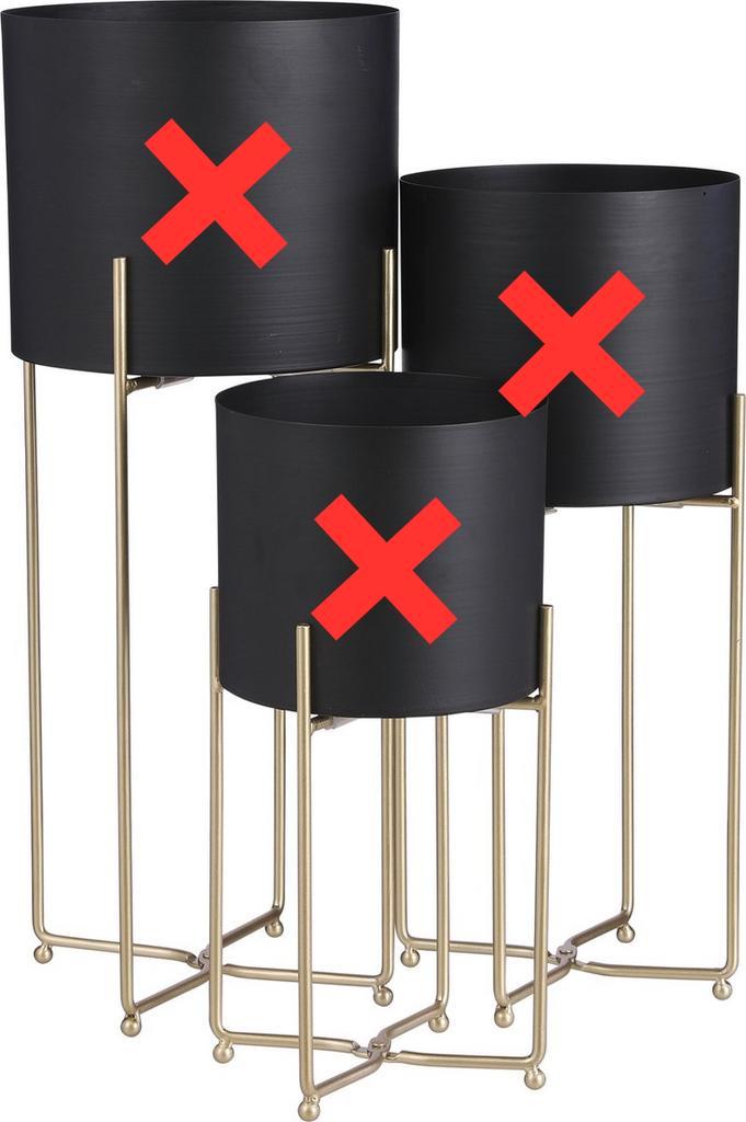 2dekans | mica decorations – aries plantenstandaards set van, Tuin en Terras, Bloempotten, Ophalen of Verzenden