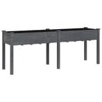 Plantenbak 203cm Grijs | Retour Deal | 40% Korting, Tuin en Terras, 100 cm of meer, Verzenden, Nieuw, 60 cm of meer