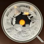 Samoa. 25 Dollars 2019 - 20 Years African Elephant 1 Kilo