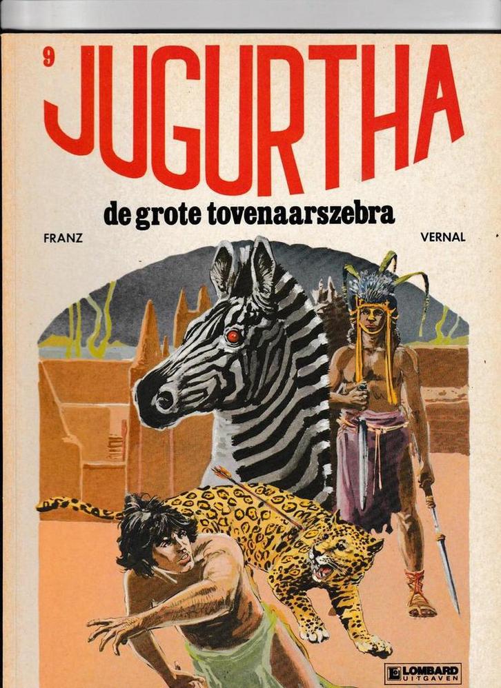 JUGURTHA 09 DE GROTE TOVENAARSZEBRA 9789064213731 Vernal, Boeken, Overige Boeken, Gelezen, Verzenden