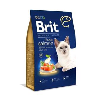 Brit premium by nature cat - adult salmon 8 kg, Neuf
