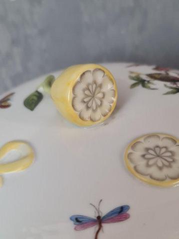 Herend - Plat - Rothschild - Chauffe plat - Porcelaine