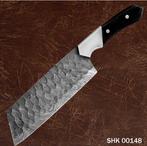 Keukenmes - Staal, Hout - Spanje - Lederen hoes inbegrepen