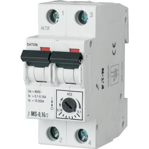 Eaton Motor Protective Circuit Breaker 0.16-0.25A 2P, Doe-het-zelf en Bouw, Elektriciteit en Kabels, Verzenden