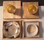 Beker (6) - Large and very beautiful Japanese gold plated