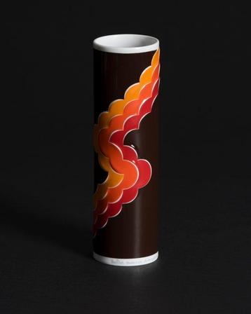 Rosenthal - Natale Sapone - Vase - Rétro des années 70 -