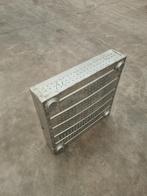 Zarges aluminium stapelbak 61x61x14 gebruikt, Ophalen of Verzenden