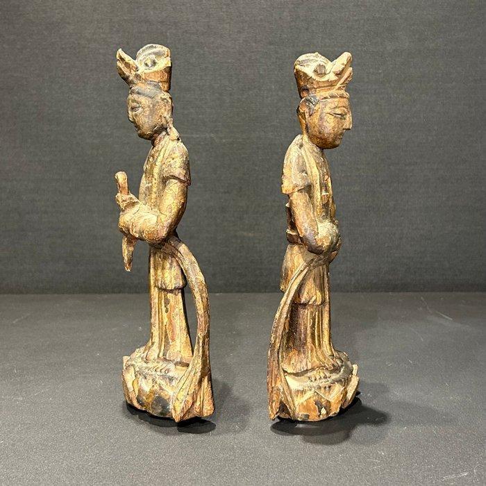 Song dynastie hout boeddha - Hout - China - Song-dynastie, Antiek en Kunst, Antiek | Overige Antiek