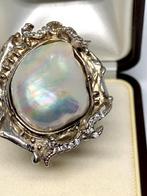 Perle - Argent - Bague - Perle baroque, Collections