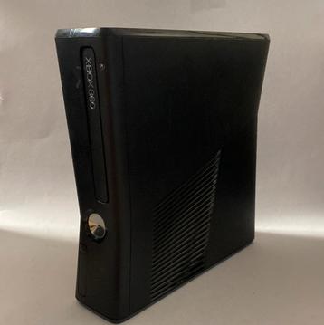 Zwarte Xbox 360 Slim 320gb + Controller, Ophalen of Verzenden