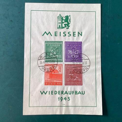 Duitsland - lokale postgebieden 1946 - Meissen : Wederopbouw, Postzegels en Munten, Postzegels | Europa | Duitsland