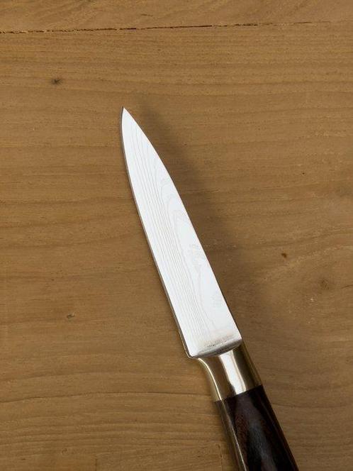 Japan - Couteau de cuisine - Acier au carbone - Bois - Japon, Antiek en Kunst, Antiek | Keukengerei