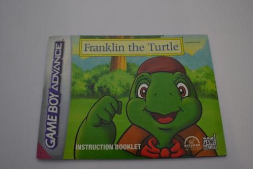 Franklin the Turtle (GBA EUR MANUAL), Consoles de jeu & Jeux vidéo, Consoles de jeu | Nintendo Consoles | Accessoires
