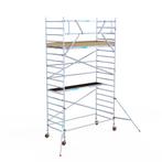 Basic rolsteiger 135 x 6,2m werkhoogte, Doe-het-zelf en Bouw, Steigers, Verzenden, Nieuw, Rolsteiger of Kamersteiger, 5 meter of hoger