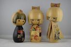 Poupées Kokeshi vintage fabriquées par Suigai Sato et, Antiquités & Art