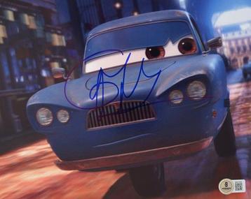Cars 2 Michel Michelis (Tomber) Autograph, Photo with