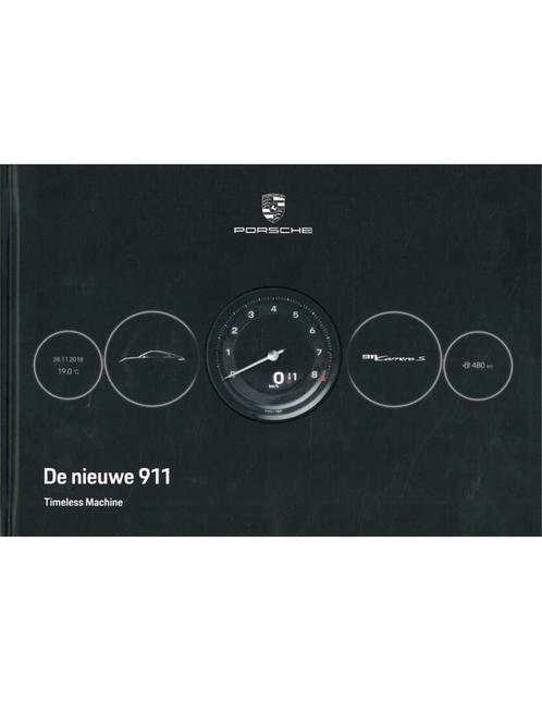 2019 PORSCHE 911 CARRERA S HARDCOVER BROCHURE NEDERLANDS, Boeken, Auto's | Folders en Tijdschriften