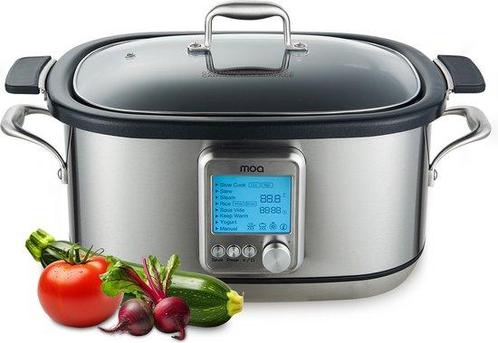 Tweedekans | MOA Multicooker - Slowcooker - 8 Kookfuncties -, Huis en Inrichting, Woonaccessoires | Klokken, Ophalen of Verzenden