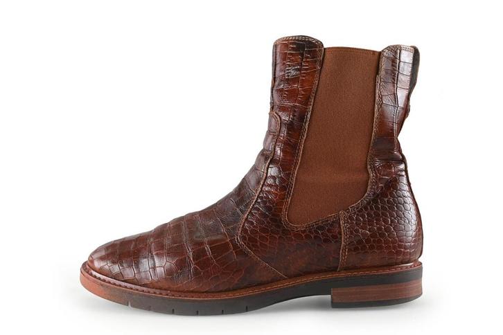 Omoda Chelsea boots in maat 42 Cognac, Kleding | Heren, Schoenen, Overige kleuren, Zo goed als nieuw, Boots, Verzenden