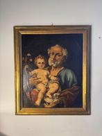 Italiaanse school (XVIII) - San Giuseppe Con Bambino Gesù, Antiek en Kunst