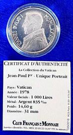 Vaticaan. 4 Monnaies Pontificales (5 + 10 + 500 + 1000 Lire)