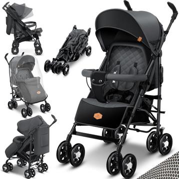 KIDIZ® Kinderwagen - Wandelwagen - Kinderbuggy - Antraciet beschikbaar voor biedingen