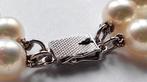 Halsketting 18 kt witgoud - Akoyaperlen tot 8 mm in lichte