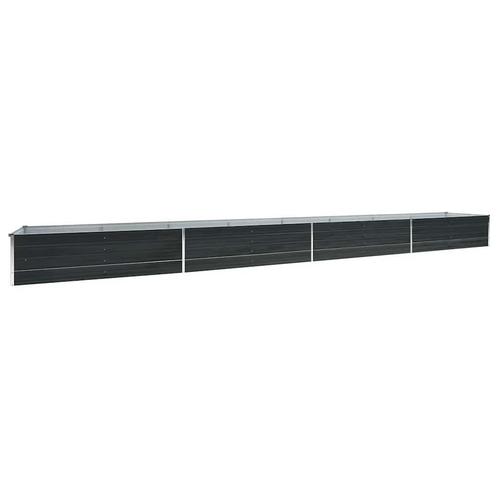 Plantenbak Verhoogd 600cm Antraciet | Retour Deal | 50% K..., Tuin en Terras, Bloembakken en Plantenbakken, 30 tot 60 cm, 100 cm of meer