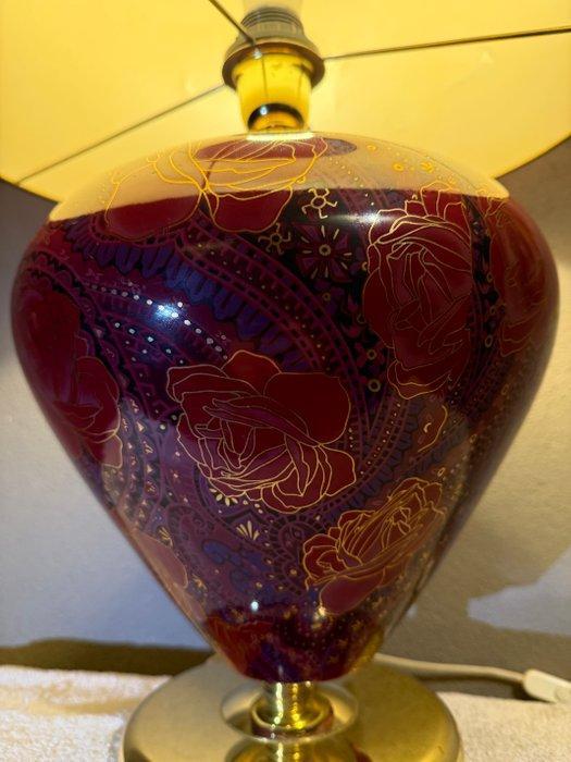 AF Cinquanta - Lampe de table - Céramique, Laiton, Textile,, Antiquités & Art, Art | Objets design