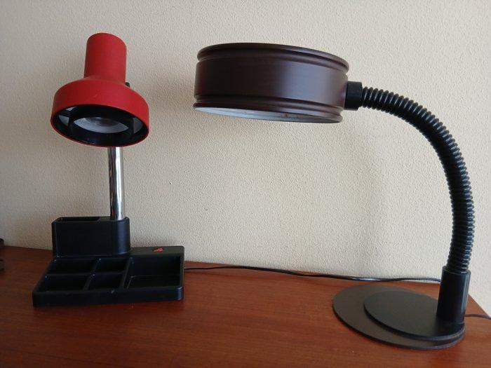 Bureaulamp (2) - 1970s - Vintage - Metaal, Kunststof, Antiquités & Art, Art | Objets design