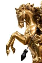 sculptuur, Grande scultura di San Giorgio - 75 cm - Marmer, Antiek en Kunst