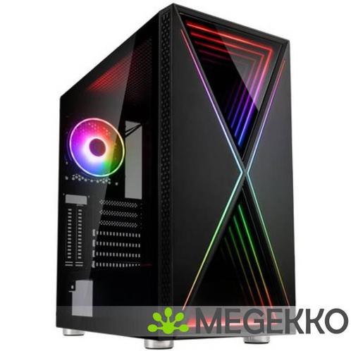 Kolink VOID X computerbehuizing Midi Tower Zwart, Computers en Software, Computerbehuizingen, Nieuw, Verzenden