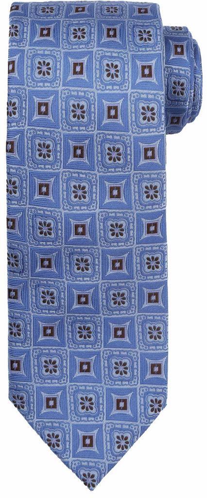 Suitable Stropdas Zijde Print Blauw maat  Heren, Kleding | Heren, Stropdassen, Blauw, Nieuw, Verzenden