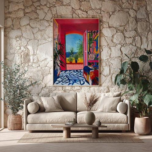 E. García - HOTEL EN GRECIA XL (NO RESERVE), Antiek en Kunst, Kunst | Schilderijen | Modern