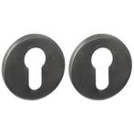 Intersteel cilinderrozetten verdekt ø52x6mm pvd antraciet, Ophalen of Verzenden, Nieuw