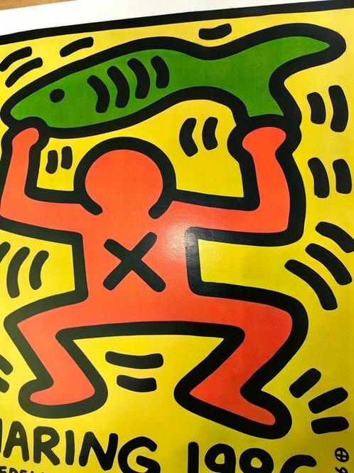 Keith Haring (after) - Exposición Museo Stedelijk Amsterdam, Antiek en Kunst, Kunst | Tekeningen en Fotografie