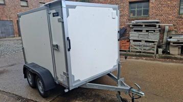 Veiling: Gesloten aanhangwagen 2.50x1.50x1.50m beschikbaar voor biedingen