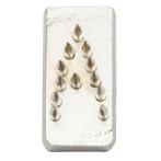 Letter apart 10mm, u voor tatoeeren - kerbl