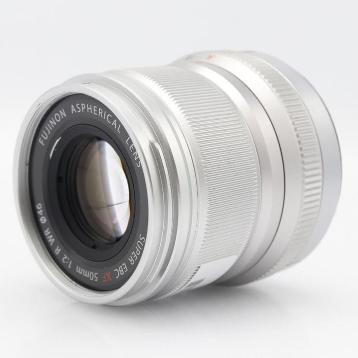 Fujifilm XF 50mm F/2 WR zilver | Tweedehands, Audio, Tv en Foto, Foto | Lenzen en Objectieven, Zo goed als nieuw, Verzenden