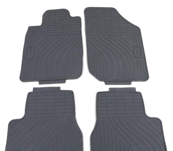 Tapis En Caoutchouc Pour Peugeot 206 00-09 4 Unités, Auto diversen, Automatten, Verzenden
