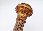 Kaarsenhouder - Bladgoud - Colonne - 45 cm