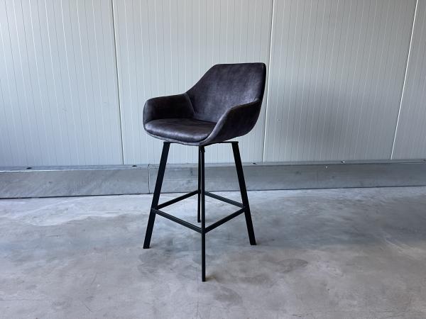 Veiling - Barkruk ZH65 Roy (set van 4) Velvet - Velours - Gr, Huis en Inrichting, Stoelen, Nieuw