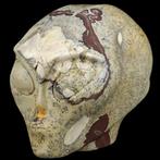 808g XL Chinese Painting Stone Schedel – Gongshi Aesthetic, Verzamelen