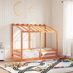 vidaXL Kinderbed met bedhuis 80x160 cm massief grenenhout, Huis en Inrichting, Slaapkamer | Bedden, Verzenden, Nieuw