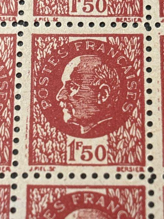 Frankrijk 1944 - Valse FFI Pétain, zegelvel Atelier des, Timbres & Monnaies, Timbres | Europe | France