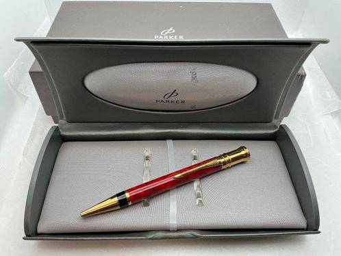Parker - Duofold Jasper Red - Sans Prix de Réserve - Stylo à, Verzamelen, Pennenverzamelingen