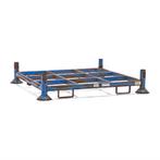 Stapelrack  L: 1550, B: 1450, H: 300 (mm) blauw, Articles professionnels, Aménagement de Bureau & Magasin | Entrepôt, Rayonnage & Stockage